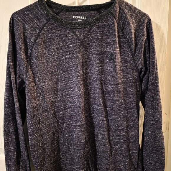 Express Men's Purple Long Sleeve Shirt Medium - Picture 1 of 6